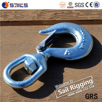 Steel Drop Forged S322 Heavy Lifting Swivel Hook